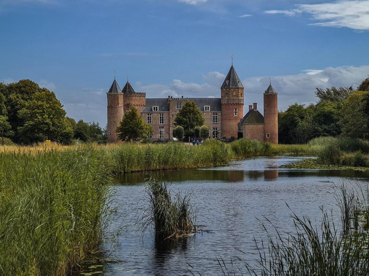 오스트카펠 Pipowagen De Zwerveling Aan Zee 빌라 외부 사진